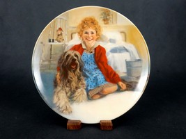 Vintage Collector Plate &quot;Annie And Sandy&quot; William Chambers&#39; Annie Series #PLT52B - £5.48 GBP