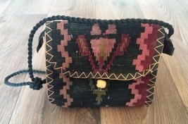 Handmade Shoulder Bag, Armenian Rug Carpet Handbag, Ethnic Bag, Cross Bo... - £51.31 GBP