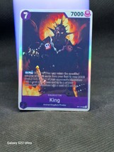 One Piece TCG King Custom Holographic Leader -
show original title

Original ... - £5.37 GBP