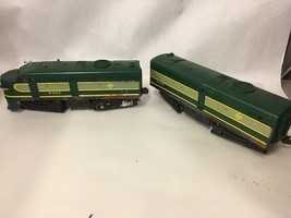 Vintage Lionel Train #8452 and 8453 Erie Line Train Engine &amp; Car - £191.96 GBP