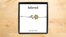 Beloved Bracelet Sunflower Jewelry You Are Loved Gift Girlfriend Sister Daughter - £36.19 GBP+