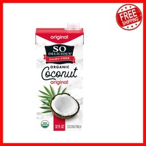 Dairy-Free Coconut Milk, 1 Quart, 6 Pack - Milk Alternative Delight - $36.85