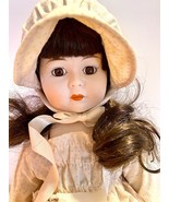 Vintage Handmade 17 Inch Porcelain And Cloth Doll With Outfit Needs TLC - £13.33 GBP