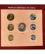 1981-82 CHINA Franklin Mint Coin Sets of All Nations People&#39;s Republic o... - £221.94 GBP