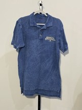 HARLEY DAVIDSON Stone Named Dyed Jersey Polo Shirt Size Medium. - $14.50