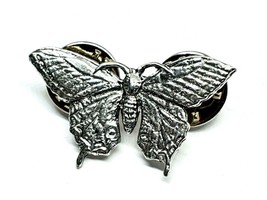 Butterfly Pin Badge Lapel Tie Pin Swallow Tail Insect Brooch English Pewter Uk - £6.20 GBP