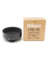 [Near Mint] Nikon HS-12 Metal Lens Hood For Nikkor Ai-s 50mm f1.2 w/Box ... - $1,863.67 MXN