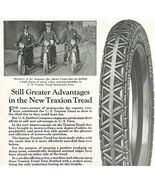 Traxion Motorcycle Tires 1926 Advertisement United States Rubber Company... - €25,70 EUR