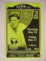 Vince Gill Terri Clark Poster Concert Denver - $8.96