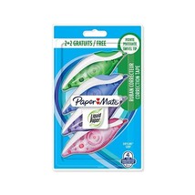 Paper Mate 2033700 Liquid DryLine Grip Correction Tape (Pack of 4)  - £13.88 GBP