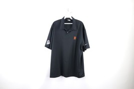 Nike Golf Mens XL Labatt Blue Light Detroit Tigers Old English D Polo Shirt - $29.65