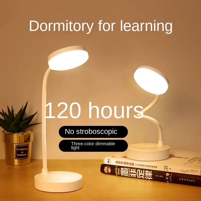 Led Table Desk Lamps Eye Protection Usb Rechargeble Learning Lights Chil... - £6.33 GBP+