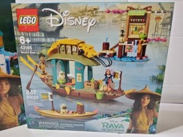 New Sealed Lego Raya and The Last Dragon Heart Palace 43181 Boun&#39;s Boat 43185  - £183.83 GBP