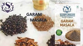 Sampurnam Indian Spices Garam Masala Powder 100% Organic Premium Natural... - £12.53 GBP+