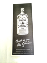 1950 Gordon&#39;s Gin Ad There&#39;s No Gin Like Gordon&#39;s - $184.10 MXN