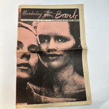 Vintage 70s 1971 Counterculture Newspaper Berkeley Barb Vol. 13 No.2 Issue 310 - £31.93 GBP