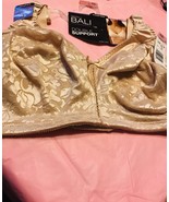 Bali Double Support Beige Bra. Size 42 D. - £31.14 GBP