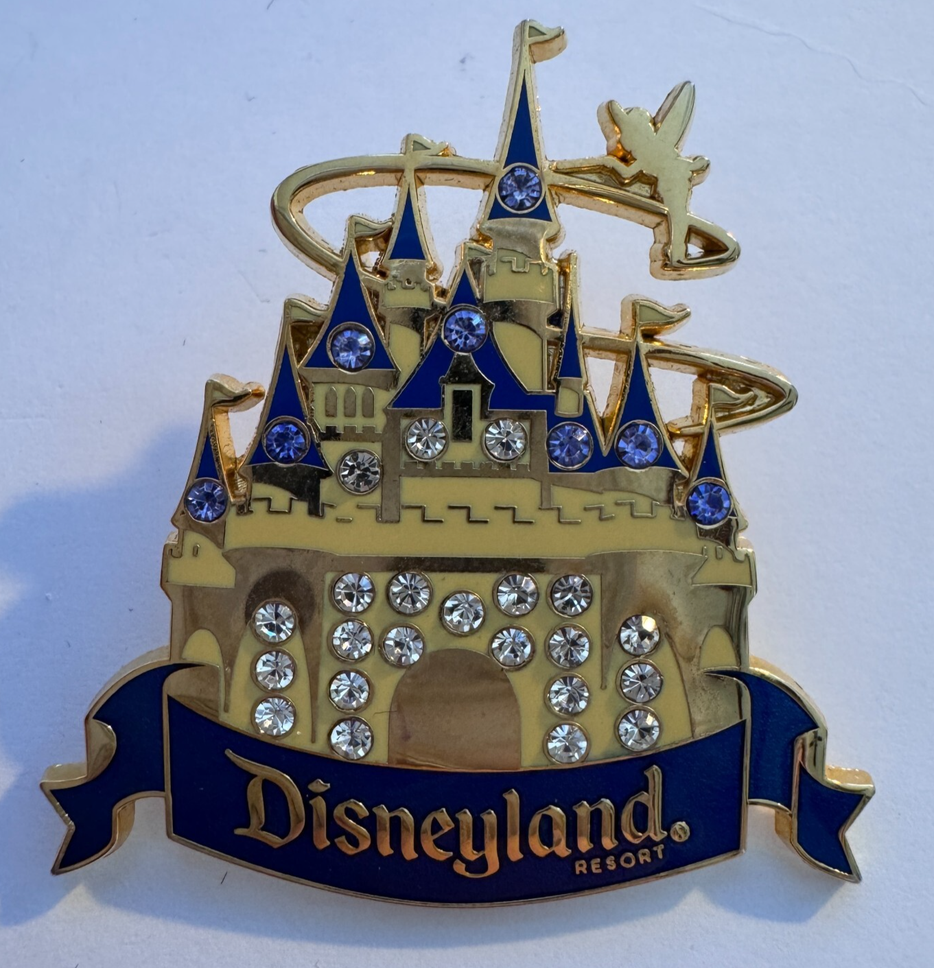 Disney Disneyland Resort Sleeping Beauty Castle With Jewels 2007 Pin - $26.72