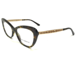 Dolce &amp; Gabbana Eyeglasses Frames DG3275-B 502 Tortoise Gold Crystals 52... - $140.03