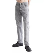 CALVIN KLEIN Mens Jeans Relaxed Straight Fit Armstrong Black Faded 38x30... - £34.94 GBP