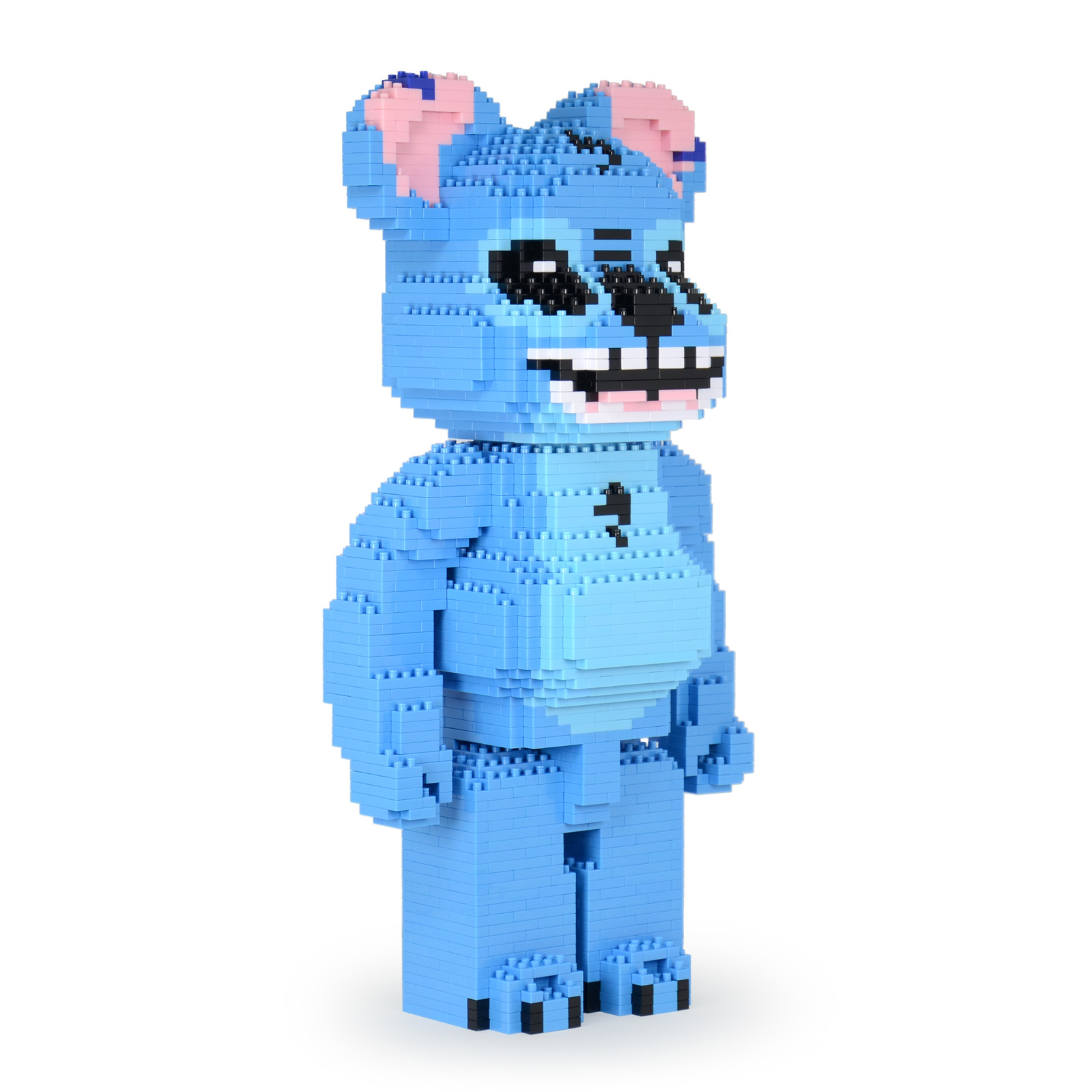 Stitch Bearbrick Brick Sculpture (JEKCA Lego Brick) DIY Kit Item image 2