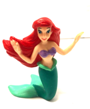 Disney The Little Mermaid ARIEL 2 1/4&quot; Tall PVC Cake Topper Figure - £3.91 GBP