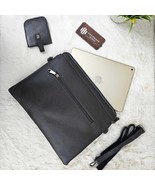 Personalised iPad sleeve,  genuine leather minimalist tablet case for up... - $3,638.35 MXN