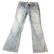 VINTAGE Gap Jeans Women 6 Bootcut Stretch Low Rise Lean Hong Kong 30x29 Denim - £13.05 GBP