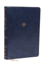 NKJV Holy Bible, Super Giant Print Reference Bible, Blue Leathersoft, 43... - $59.99