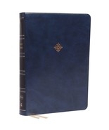 NKJV Holy Bible, Super Giant Print Reference Bible, Blue Leathersoft, 43... - $59.99