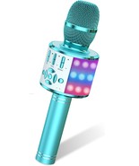 Kids Karaoke Microphone Machine Toys for Girls Bluetooth Microphone with... - $44.34