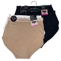 Bali Brief Panties Easylite Smooth Comfort Soft Sleek 3 Pair Underwear D... - $28.47