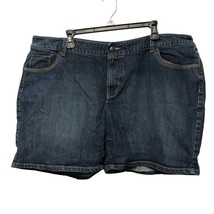 Old Navy Jean Shorts Womens 22 Low Rise Waist Stretch Denim - £13.16 GBP