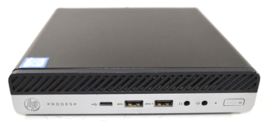 HP Prodesk 600 G4 DM i5-8500T @ 2.10 Ghz 8GB RAM 500GB SSD Win 11 Pro - £70.91 GBP