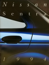 1994 Nissan Sentra Sales Brochure Catalog Us 94 Xe Gxe Se SE-R - £6.39 GBP