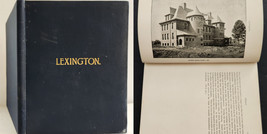 1891 antique LEXINGTON ma HISTORY map places to see photos revolutionary war - £97.27 GBP