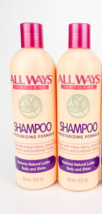 All Ways Natural Moisturizing Formula Shampoo 12oz Lot of 2 Indian Hemp Rosemary - £25.40 GBP