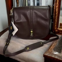 Adrienne Vittadini Modern Edge Collection Cross Body Saddle Bag NWT Reta... - £21.69 GBP