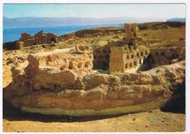 Israel Postcard Massada Colombarium View Towards Dead Sea - $2.96