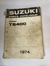 1972 1973 1974 Suzuki TS400 Parts Book Catalog Diagram - £54.43 GBP