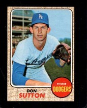1968 Topps #103 Don Sutton Vg+ Dodgers Hof *X105234 - £3.47 GBP