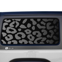 Fits Jeep Wrangler JL 2 Door 2018-2023 Window Leopard Cheetah Cow Decal Sticker - £47.37 GBP