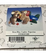 Charming Tails Kiss-mas Lights Figurine 2000 Limited Edition Fitz &amp; Floy... - $17.72