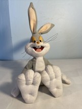 Bugs Bunny Bean Bag Plush Warner Brothers 10 Inch. Yellow Eyes. Rare. - £11.34 GBP