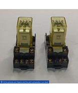 Idec RY4S-U Miniature Relay RY series 4PDT 12VDC W/ SY4S05-A Terminal Lo... - $47.96 CAD