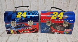 Two 2004 Winner&#39;s Circle NASCAR Jeff Gordon Dupont Motorsports Metal Lun... - £12.50 GBP