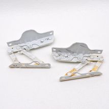 2012-2015 Tesla Model S Front Left &amp; Right Bonnet Hood Hinge Bracket Pai... - $128.70