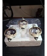 Bradford Editions Spirits of the Forest Heirloom Wolves White Birch Orna... - $254.98 MXN