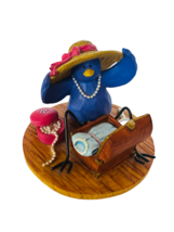 Russ Berrie Bird Figurine Tweet Along With Me anthropomorphic Make Believe hat - $39.55