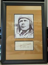Charles Lindbergh Spirit of St. Louis Matted + Framed Print 17.5&quot; X 24.75&quot; - $70.13